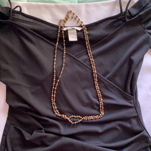 New Versatile golden brown necklace. - Picture 2 of 16